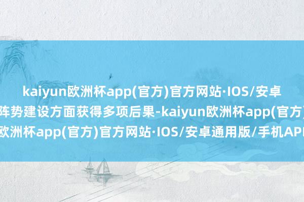 kaiyun欧洲杯app(官方)官方网站·IOS/安卓通用版/手机APP下载在阵势建设方面获得多项后果-kaiyun欧洲杯app(官方)官方网站·IOS/安卓通用版/手机APP下载